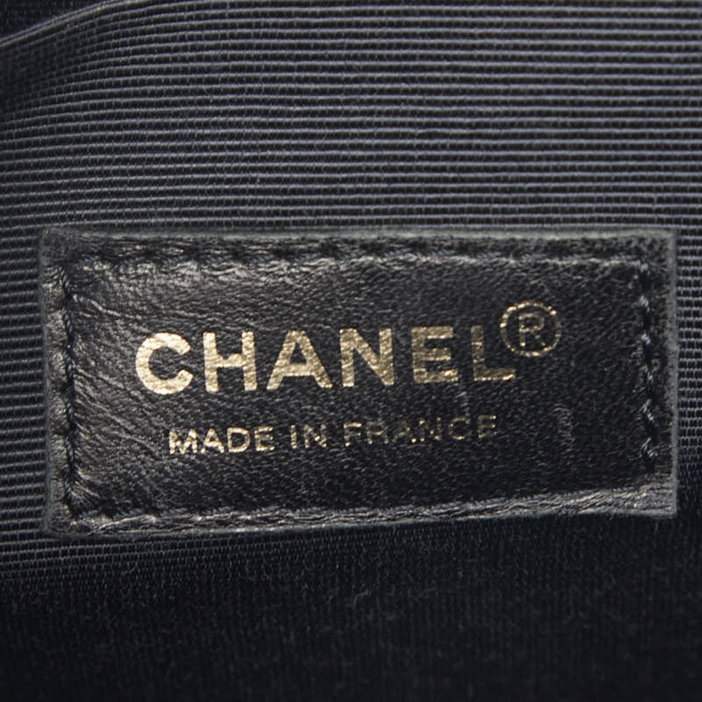 CHANEL Black Leather Tote Bag - Picture 9 of 10